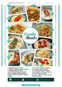 Quarter Plate Oman Combos Menu